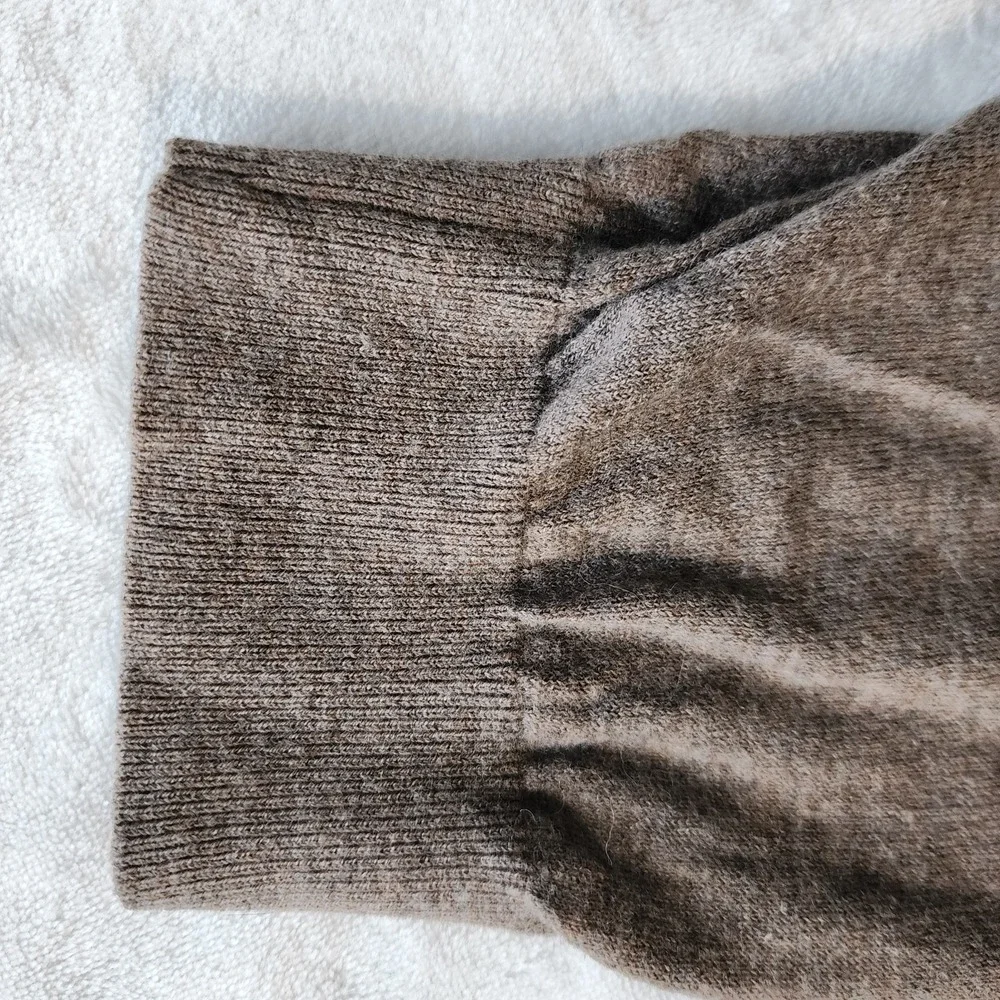 Banana Republic Cardigan Womens Small Knit Wool Cashmere Blend Luxury Open Front - Picture 10 of 14